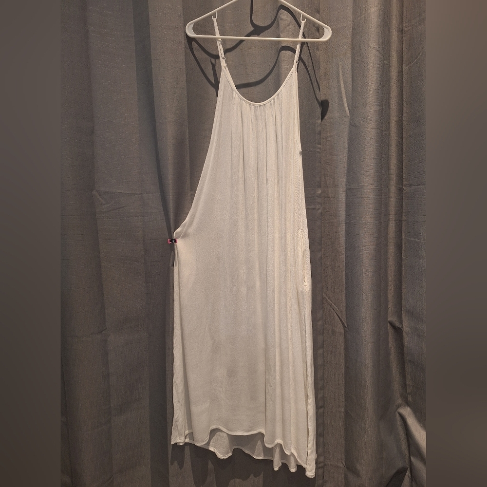 Raviya Gauzy Sheer Flowy Sundress Size S